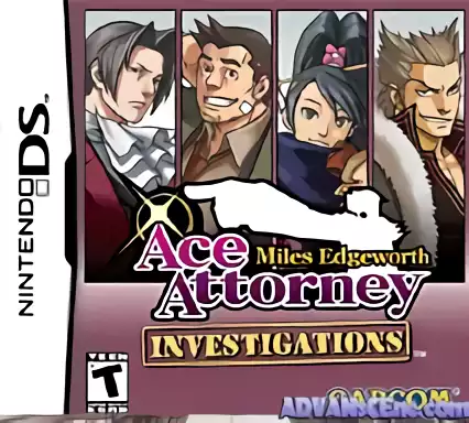 Image n° 1 - box : Ace Attorney Investigations - Miles Edgeworth